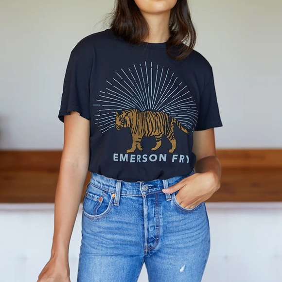Emerson Fry Black Graphic Tee - Picture 1 of 2